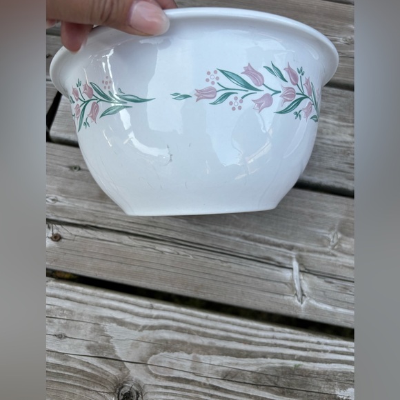 Vintage lot of 2 Corning ware Corelle Rosemarie ! Mixing and serving Bowls - Picture 4 of 7